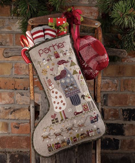 Shepherd's Bush - Parker's Stocking Pattern - Create in Stitch