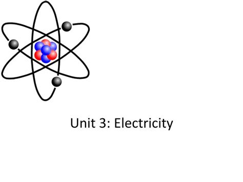 Ppt Unit 3 Electricity Powerpoint Presentation Free Download Id