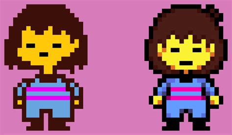 Snes Frisk Sprite I Drew By Shygamer64 On Deviantart