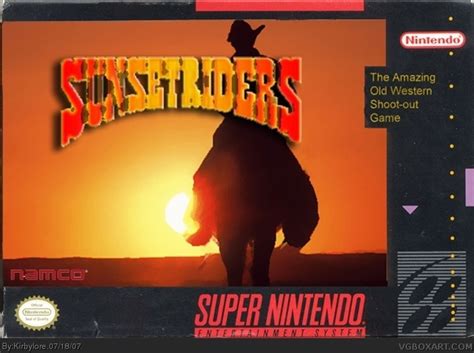 Sunset Riders Snes Box Art Cover By Kirbylore