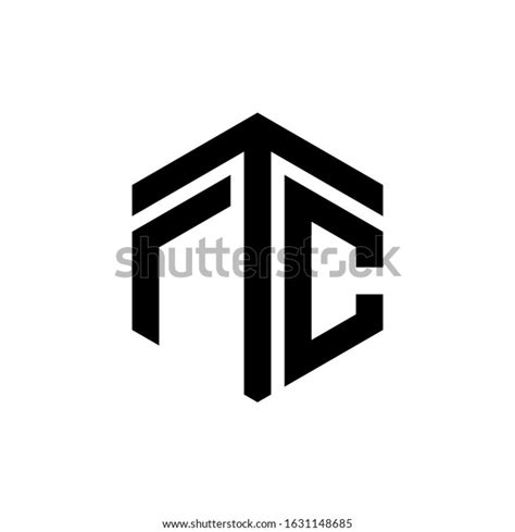 Ftc Letter Logo Design Polygon Monogram Stock Vector (Royalty Free ...