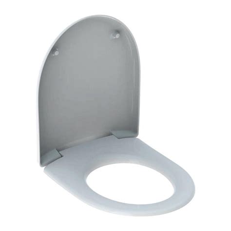 Abattant WC RENOVA COMPACT amovible avec couvercle charnières inox