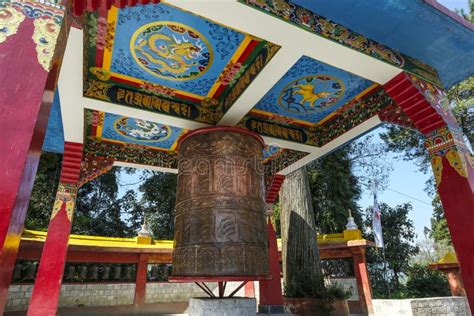 Gangtok in Sikkim, India editorial photography. Image of monastery ...