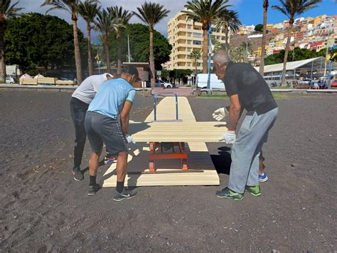 San Sebasti N Mejora El Acceso A Las Playas Con La Instalaci N De