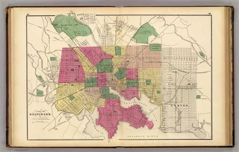 Old maps of Baltimore County, Maryland