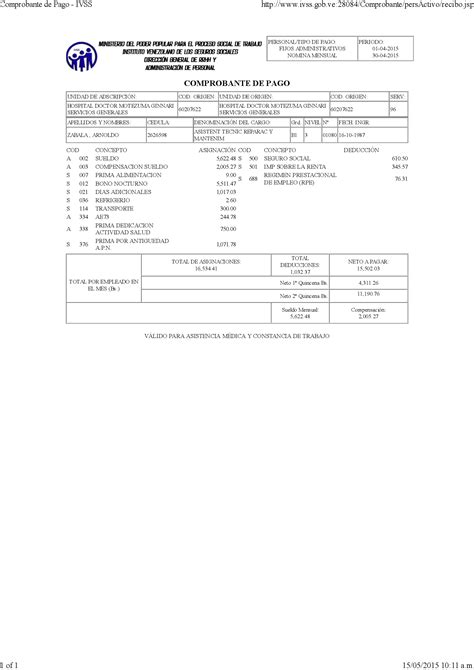 Pdf Comprobante De Pago Ivss Dokumen Tips