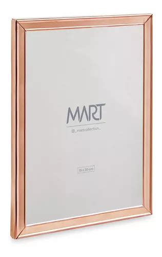 Porta Retrato Rose Gold Em Metal X Mercadolivre