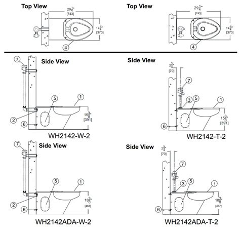 Mgi Wh2142 W 2 Ligature Resistant Toilet Instruction Manual