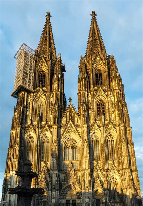 Towers of the Cologne Cathedral Stock Photo - Image of landmark, europe ...