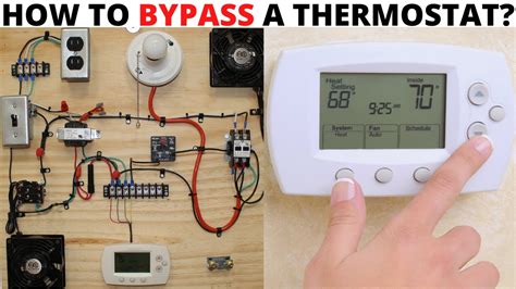 Hvac Training Board How To Bypass A Thermostat How To Jump Out A Thermostat Troubleshooting