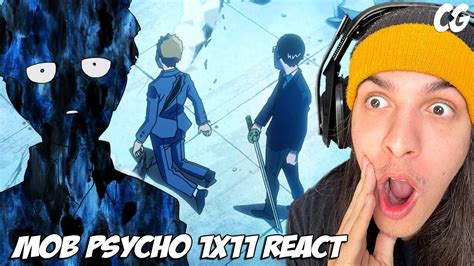 MATARAM O REIGEN React Mob Psycho 100 EP 11 Temporada 1 YouTube