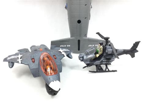 Lot Hero Force Cargo Plane And Jet Fighter