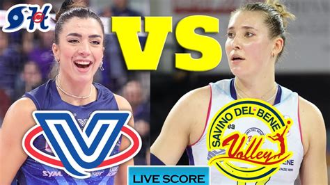 Allianz Vero Volley Milano VS Savino Del Bene Scandicci Volleyball Live