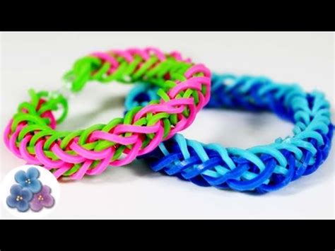 Como Hacer Pulseras De Gomitas Tenza MUY FACIL Pulseras De Ligas