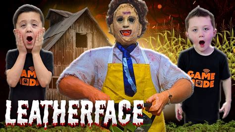 Leatherface Party City Unbox Setup Halloween Animatronic Texas