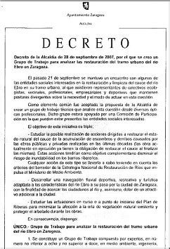 Ejemplos de decretos Modelos muestras y características