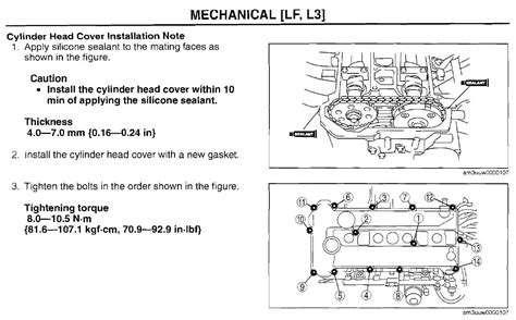 Valve Cover Gasket Replacement W Mazda Forums