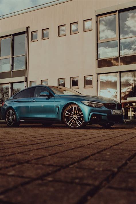 Blue BMW 4 Series · Free Stock Photo