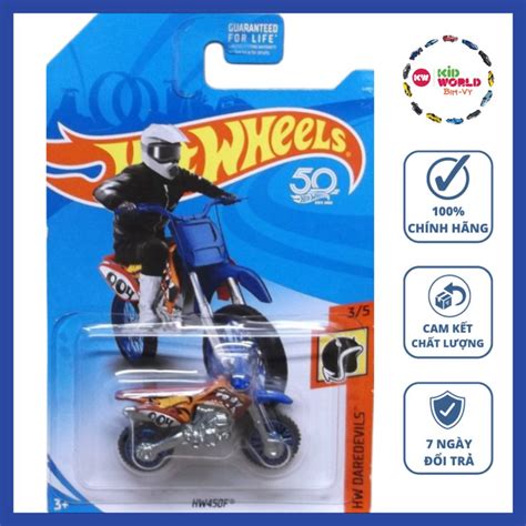 Xe mô hình Hot Wheels basic Moto HW450F FRR88 Shopee Việt Nam