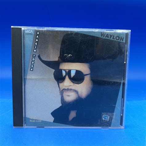 Waylon Jennings Hangin Tough CD 1987 Great Condition 76731129822