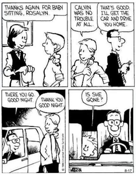 Rosalyn the babysitter : r/calvinandhobbes