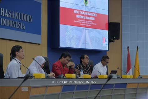 Unhas Gelar Rapat Tinjauan Manajemen Evaluasi Kinerja Dan Peningkatan