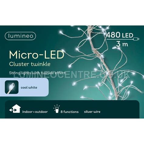 Lumineo Micro Led Cluster Twinkle Lights