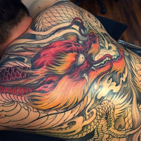 Khuong Nguyen On Instagram Today S Session Japanese Tattoo Dragon