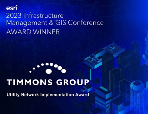 Timmons Group Receives Esris Utility Network Implementation Award At