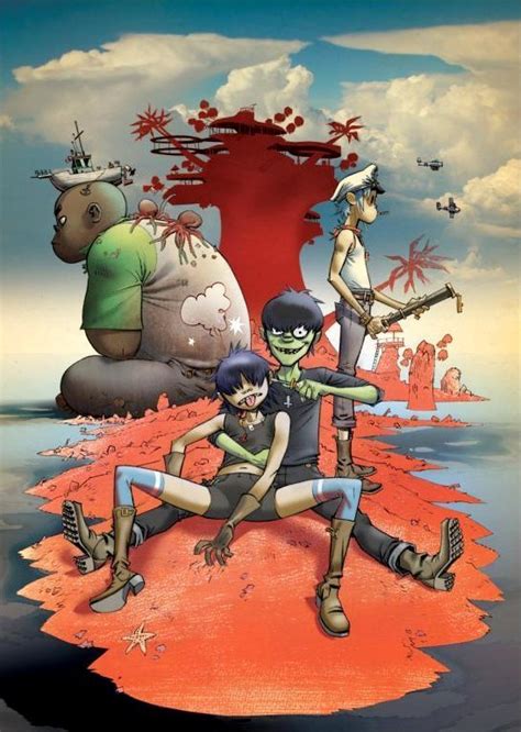 Noodle Gorillaz Plastic Beach Click The Caps To Plastic Beach Is The New Album Just Released By