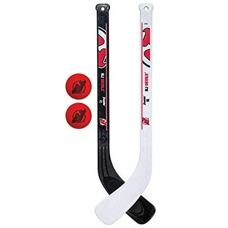 Franklin Sports New Jersey Devils NHL Mini Hockey Stick Set - NHL Team ...