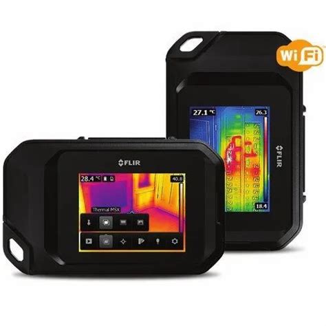 Flir C Compact Thermal Imager Lcd Degreec To Degreec At Rs