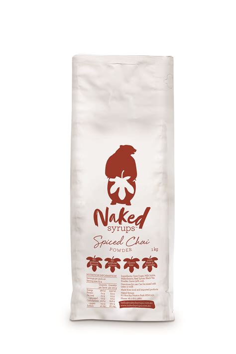 Naked Syrups Spiced Chai Neli Coffee