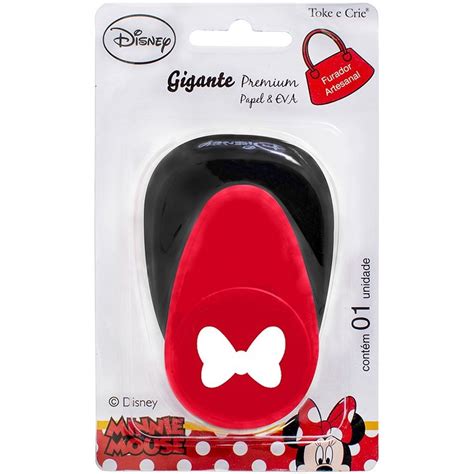 Furador Gigante Premium Disney Laço Minnie Mouse Submarino