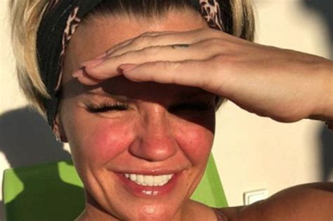 Kerry Katona Bares Atomic Cleavage In Scintillating String Bikini But Fans Are Worried Daily