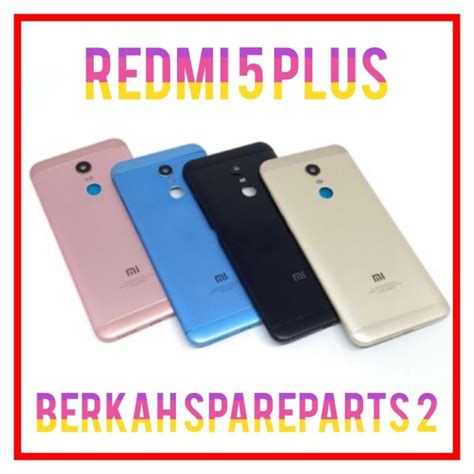 Jual BACKDOOR BACK COVER CASING TUTUP BELAKANG XIAOMI REDMI 5 PLUS