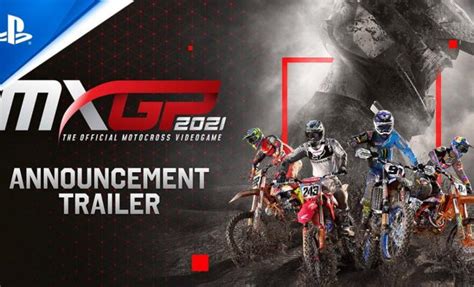 MXGP 2021 Announcement Trailer Racing Game Central