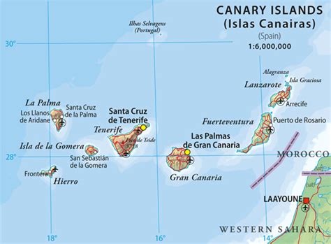 Maps Of The Canary Islands