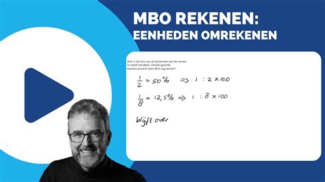 MBO Rekenen Eenheden Omrekenen Rekenexpertonline YouTube