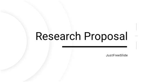 17 Free Research Proposal Powerpoint Templates For Scientific Project Thesis Defence Just