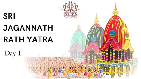 LIVE Sri Jagannath Rathyatra Maha Mahotsavam ISKCON Vijayawada YouTube