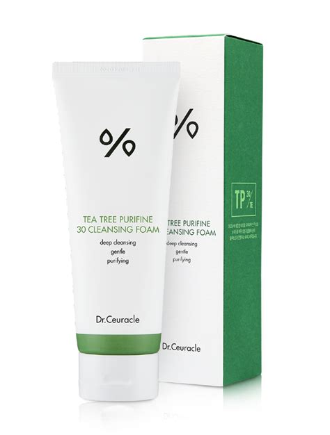 Dr. Ceuracle Tea Tree Purifine 30 Cleansing Foam 150gr - monde fashion