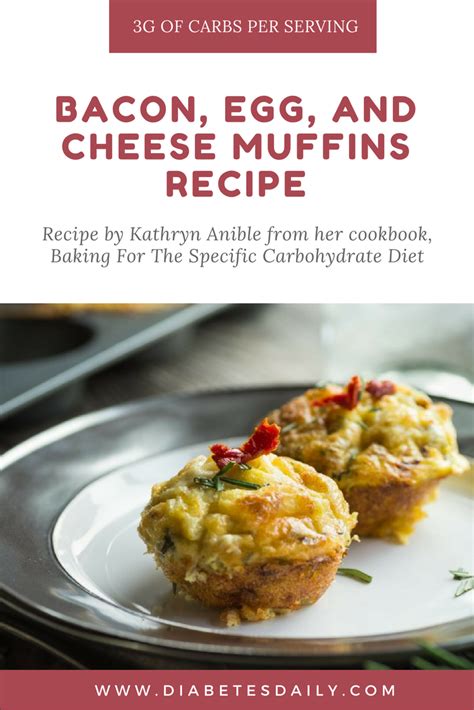 Bacon, Egg, and Cheese Muffins – Diabetes Daily