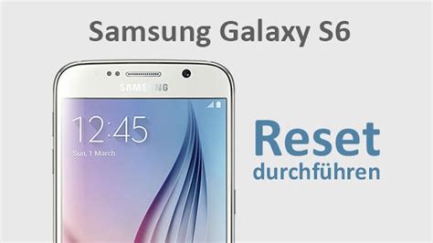 Samsung Galaxy S Edge Reset Durchf Hren So Geht S