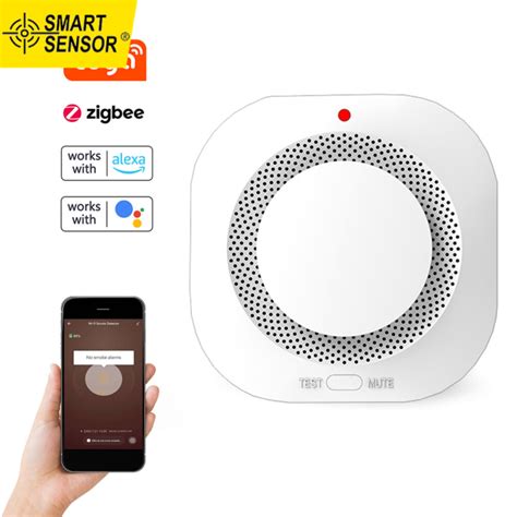 Smart Sensor Tuya Zigbee Intelligent Wireless Smoke Detection Device