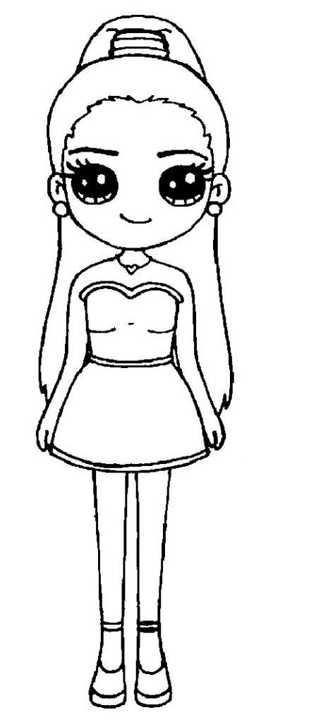 Coloriages Ariana Grande S Amuser Avec Les Enfants