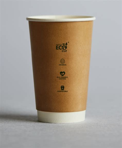 Eco Kraft Double Wall Coffee Cup 16 Oz Large Stylepac Australia