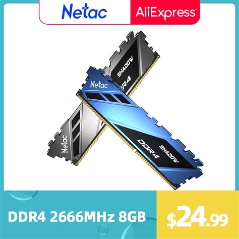 Netac Ram DDR4 3200MHZ 8gb 16gb Memoria Ram Ddr4 3200mhz 2666mhz