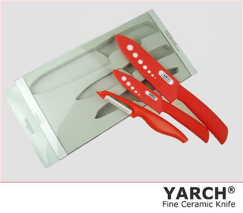 YARCH Simple Packaging 3pcs Set 6 4 Peeler Box 5 Colors Handle