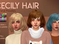 670 Idee Su Cc Capelli Feral Poodles Per The Sims 4 Nel 2024 The Sims